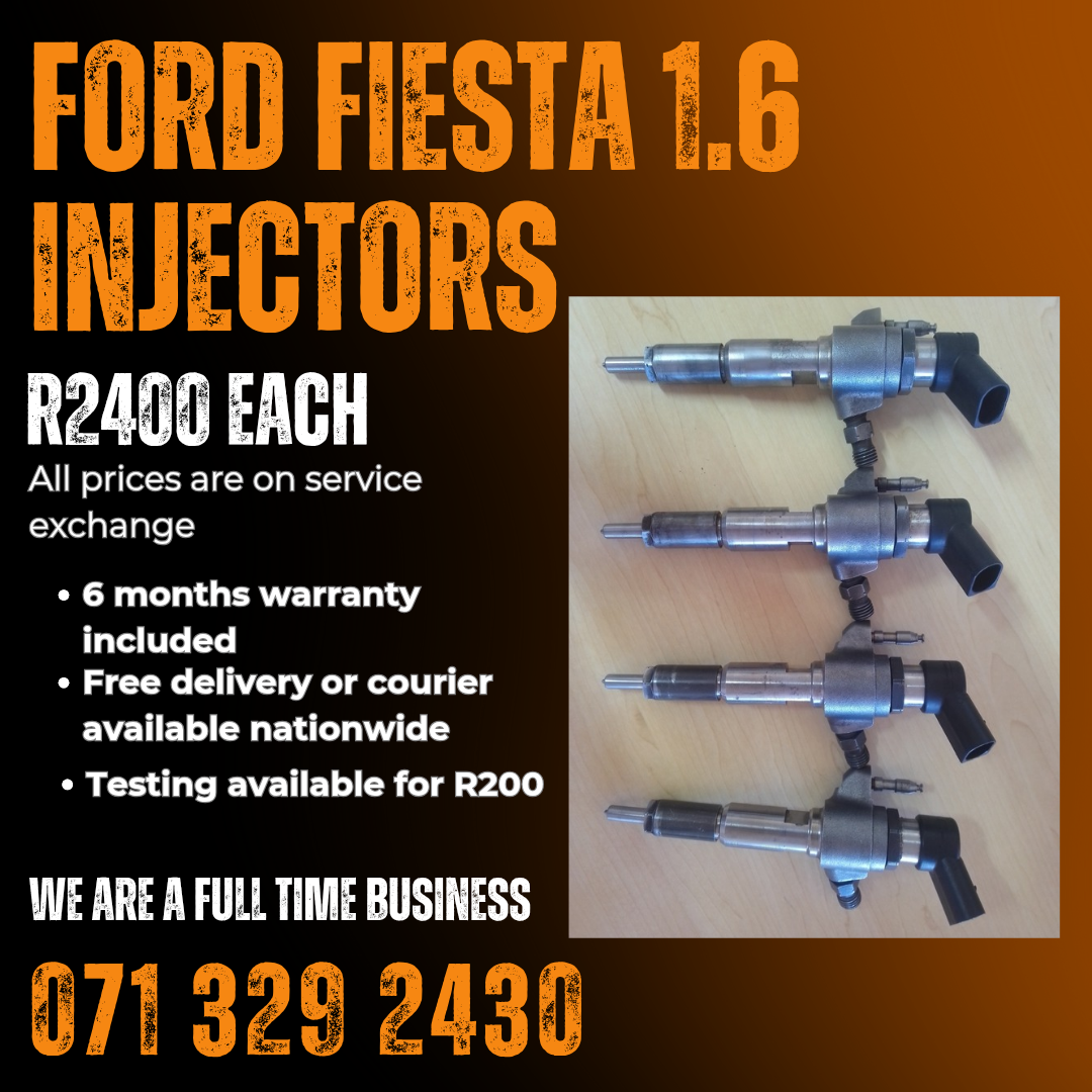 FORD FIESTA 1.6 INJECTORS FOR SALE WITH WARRANTY - Private Seller FORD FIESTA 1.6 INJECTORS FOR SALE WITH WARRANTY - Private Seller