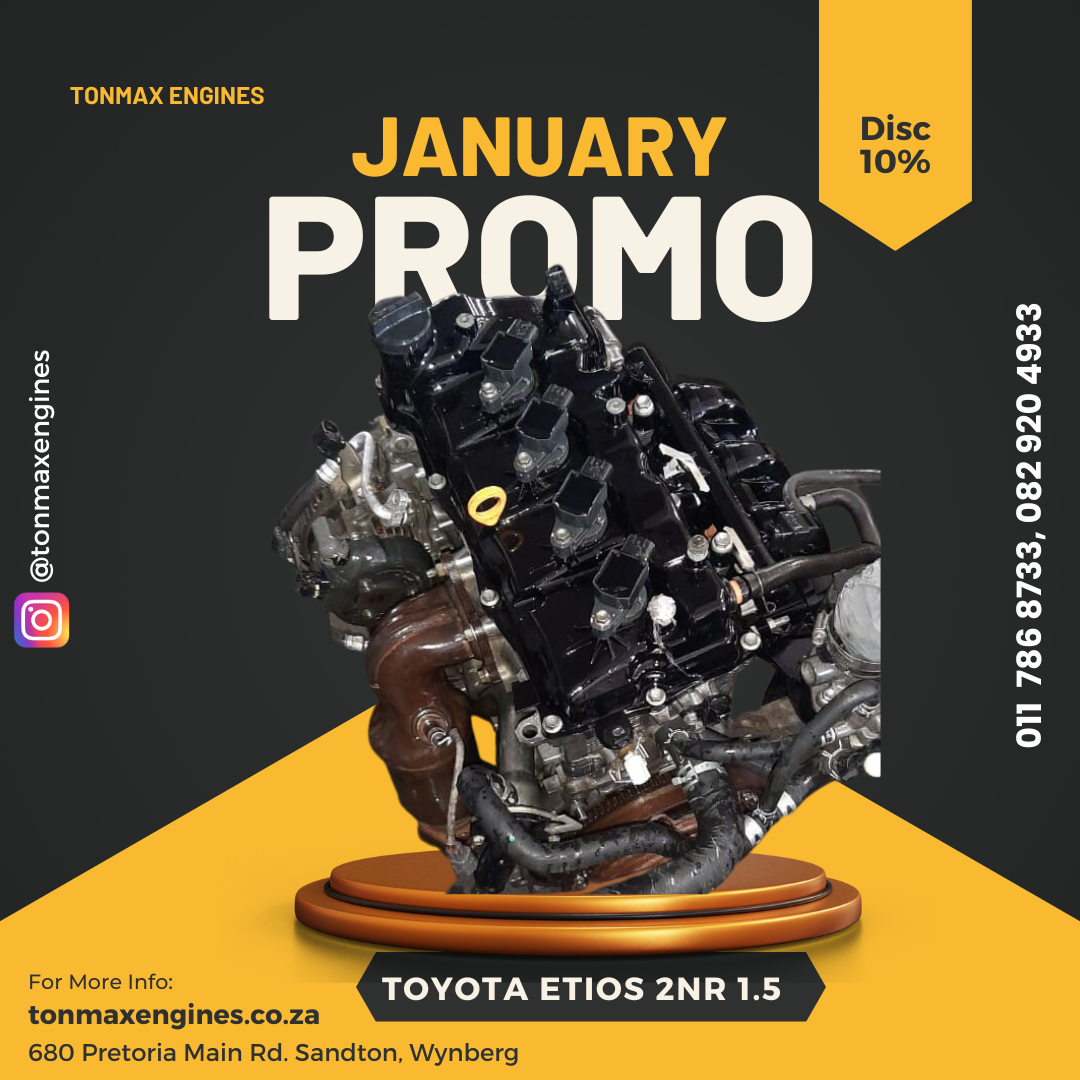 Toyota Etios 1.5 2NR Engine for Sale