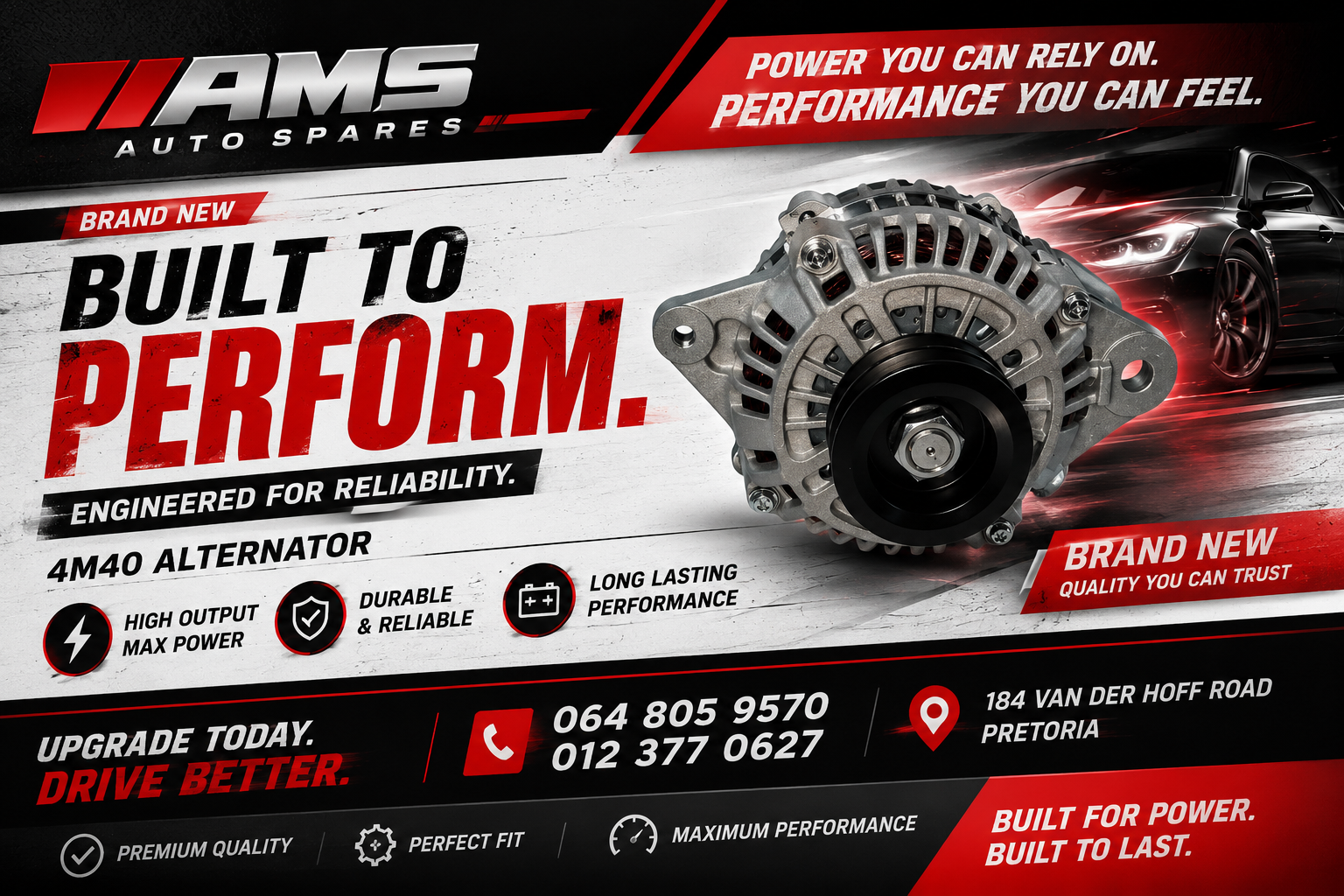 NEW 4M40 ALTERNATOR AVAILABLE AT AMS - Private Seller NEW 4M40 ALTERNATOR AVAILABLE AT AMS - Private Seller