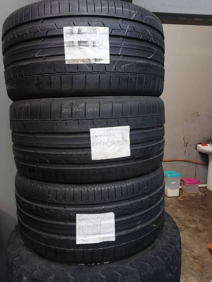 275 30 20 Continental (USED TYRES) - Private Seller 275 30 20 Continental (USED TYRES) - Private Seller