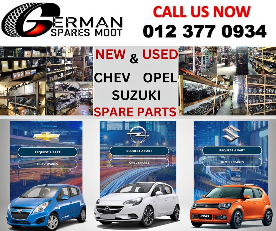 New and Used Spares For Opel, Chev Suzuki