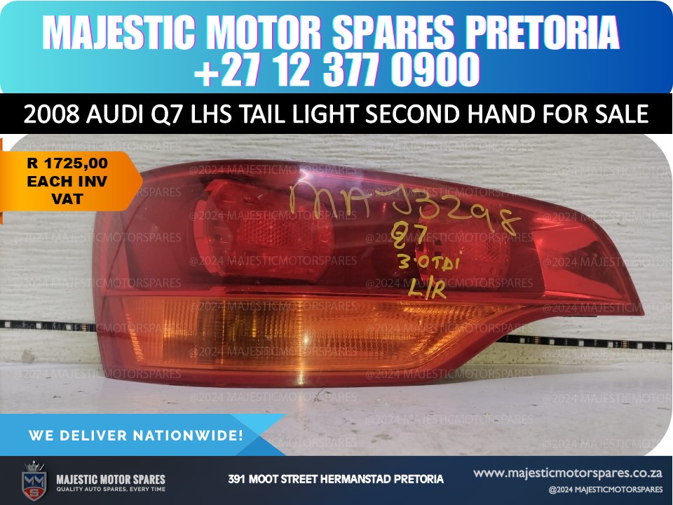 2008 Audi Q7 2008 tail light for sale 2008 Audi Q7 2008 tail light for sale