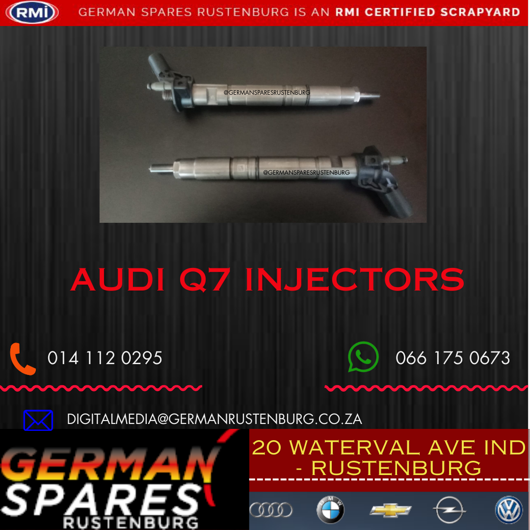 Audi Q7 Injectors For Sale. - Private Seller Audi Q7 Injectors For Sale. - Private Seller