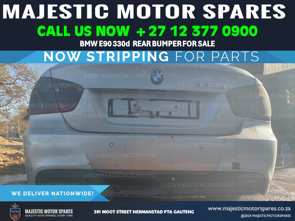 Second-Hand rear bumper for 2007 BMW 330d for sale - Silver - Private Seller Second-Hand rear bumper for 2007 BMW 330d for sale - Silver - Private Seller