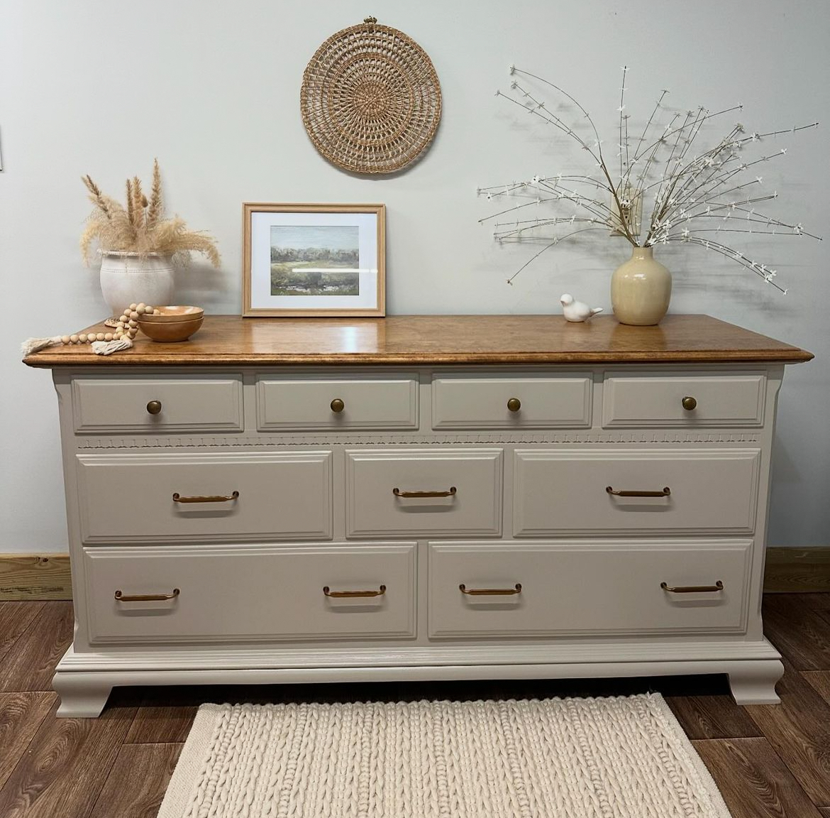 JHB Natural Wood Dresser JHB Natural Wood Dresser