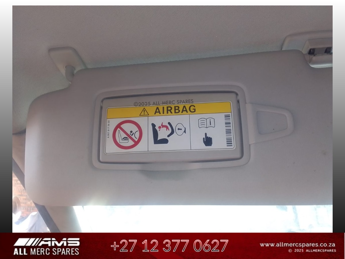 Mercedes C180 Sun Visors - Private Seller Mercedes C180 Sun Visors - Private Seller