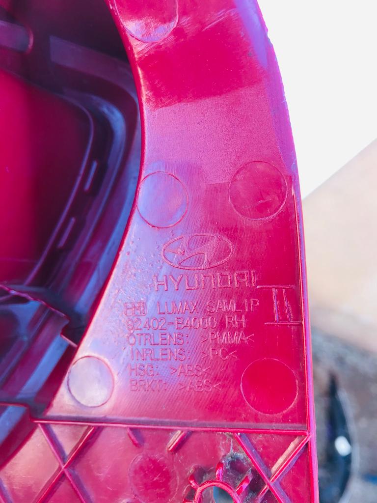 Hyundai Grand I10 right side taillight - Private Seller Hyundai Grand I10 right side taillight - Private Seller