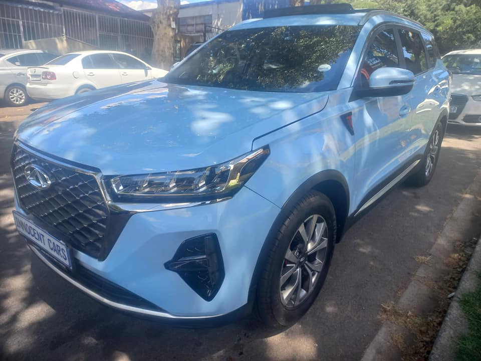 2024 CHERY TIGGO 7PR0 PETROL, AUTOMATIC, BLUE COLOR, MILEAGE 6000KMS. SPARE KEY, SERV