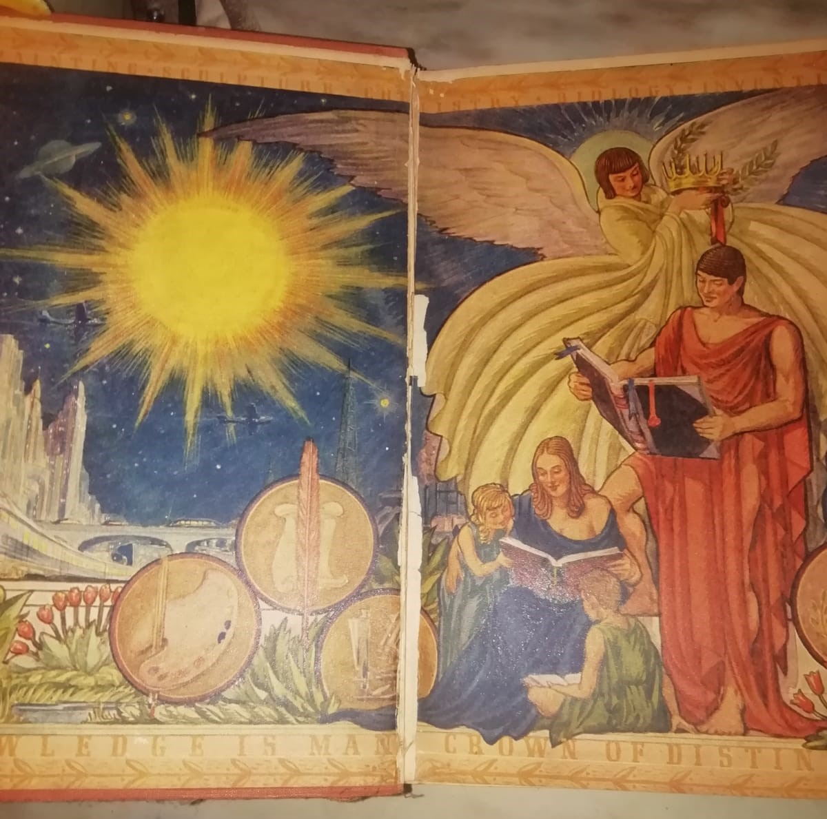Encyclopedia Dictionary 1947 Franklin Edition In VERY GOOD condition