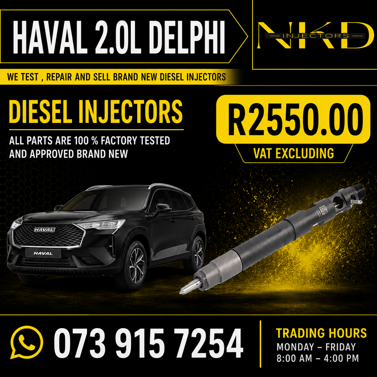 Haval_2.0L_Injectors_On_Repair - Private Seller Haval_2.0L_Injectors_On_Repair - Private Seller