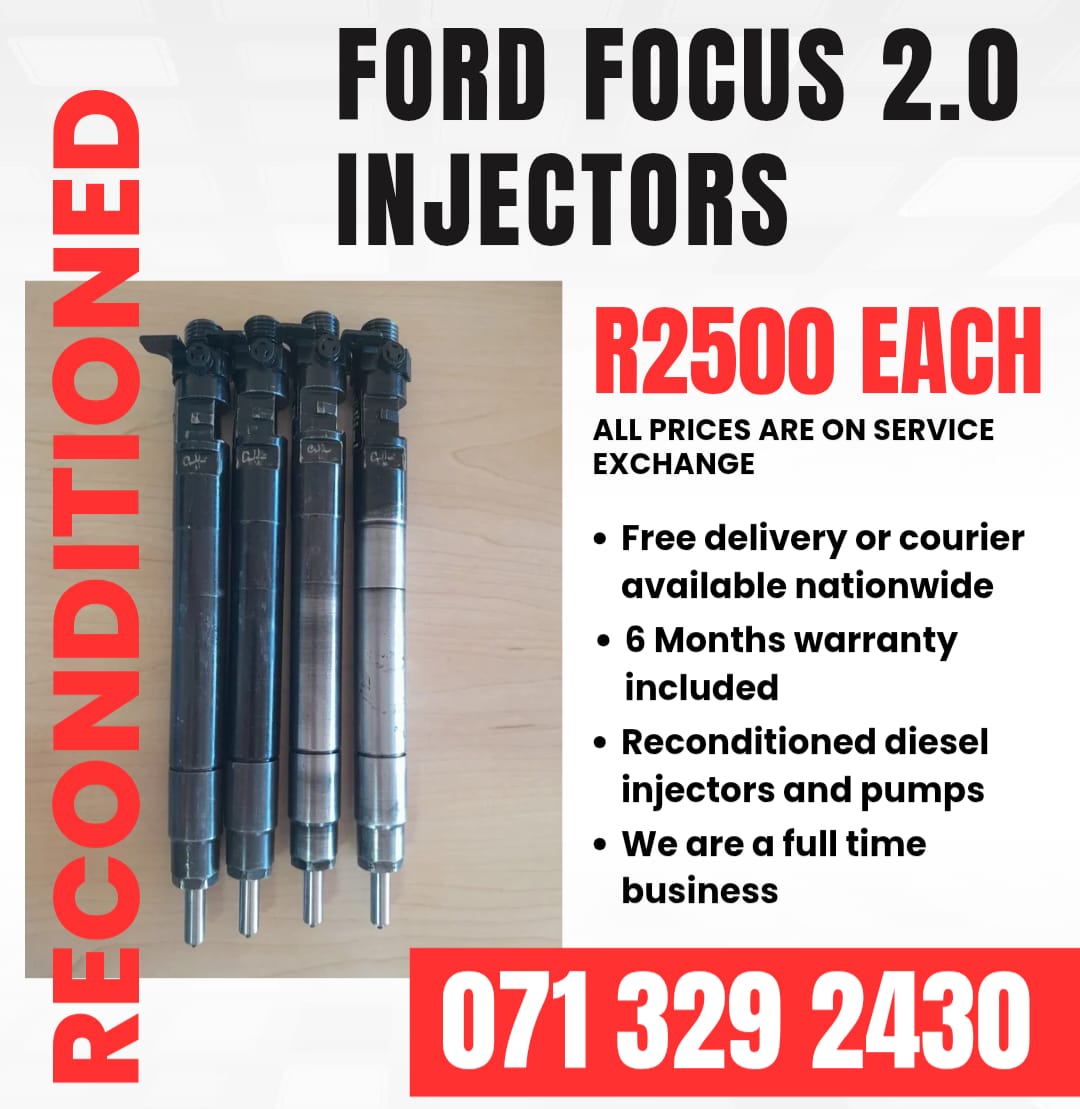 FORD FOCUS 2.0 INJECTORS FOR SALE WITH WARRANTY - Private Seller FORD FOCUS 2.0 INJECTORS FOR SALE WITH WARRANTY - Private Seller