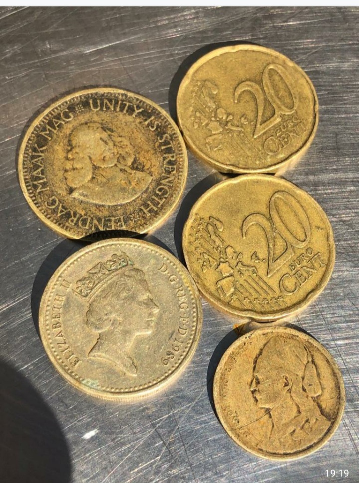 Old coin and antique Old coin and antique