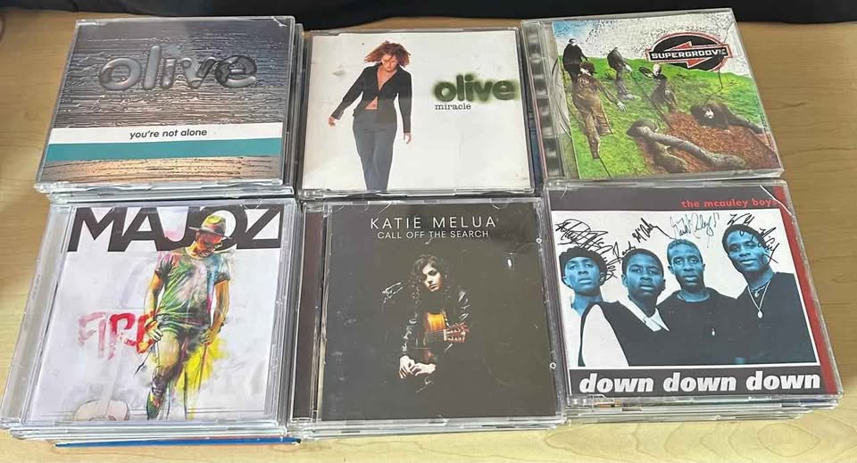 Various Pop and Soft rock music cds