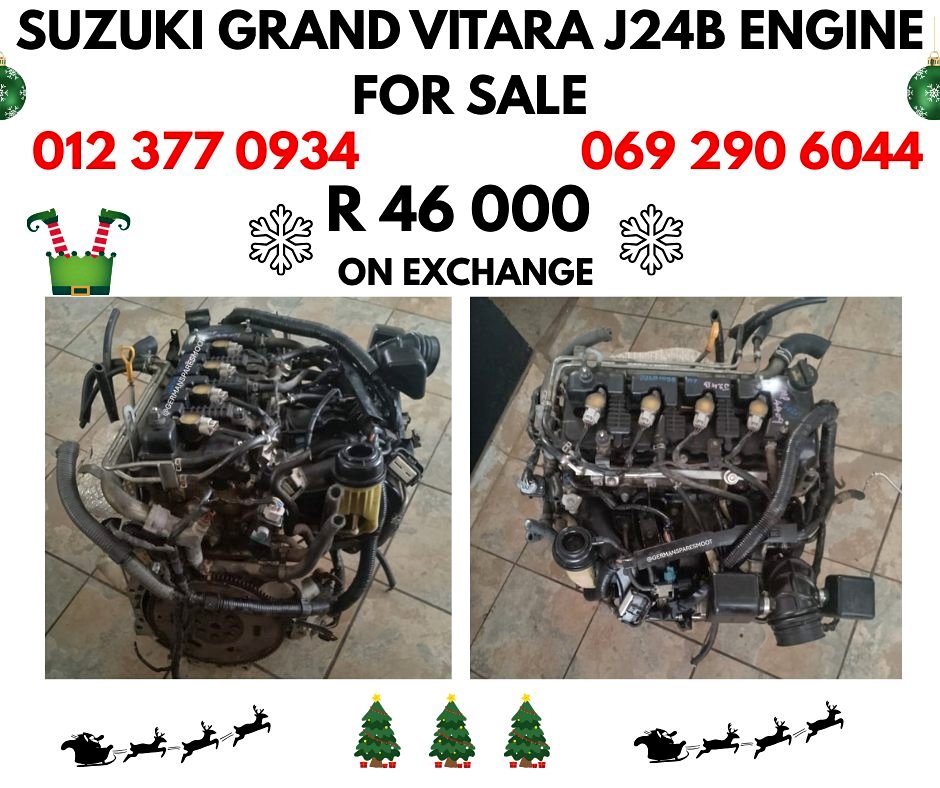 Suzuki Grand Vitara J24B Engine for Sale - Private Seller Suzuki Grand Vitara J24B Engine for Sale - Private Seller