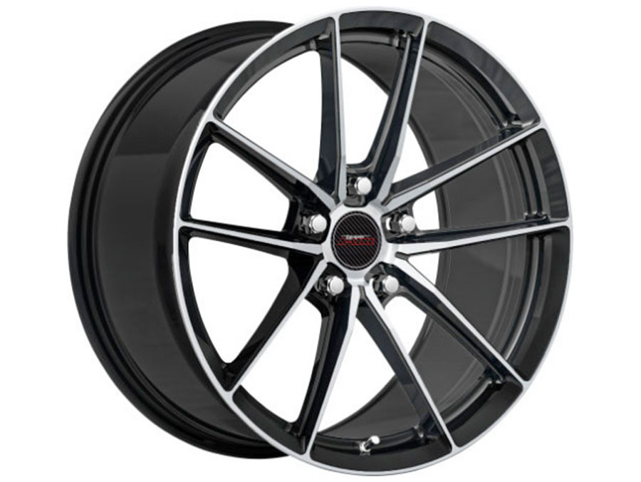 18″ A-Line gallant 5/120 Black Machine Face Alloy Wheels