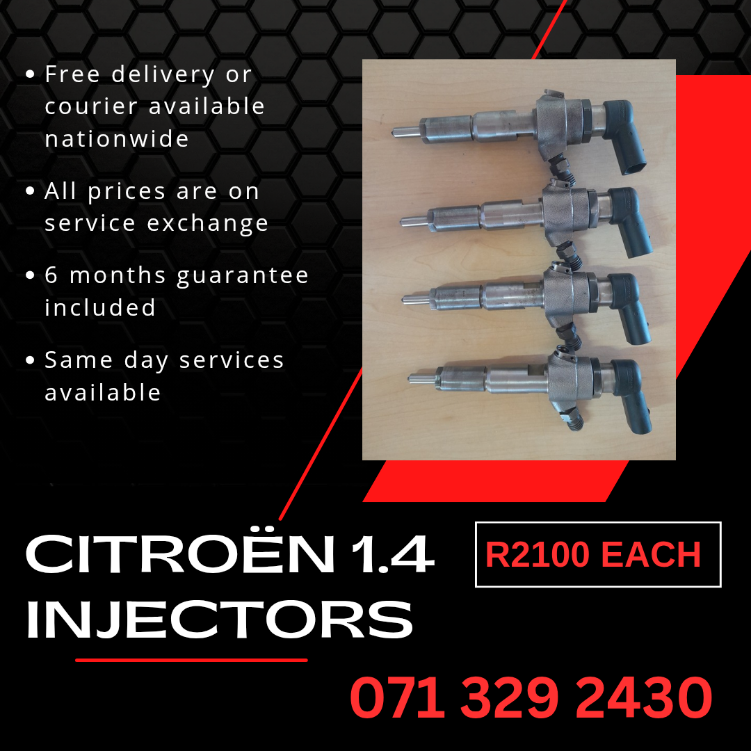 CITROËN 1.4 INJECTORS FOR SALE WITH WARRANTY - Private Seller CITROËN 1.4 INJECTORS FOR SALE WITH WARRANTY - Private Seller