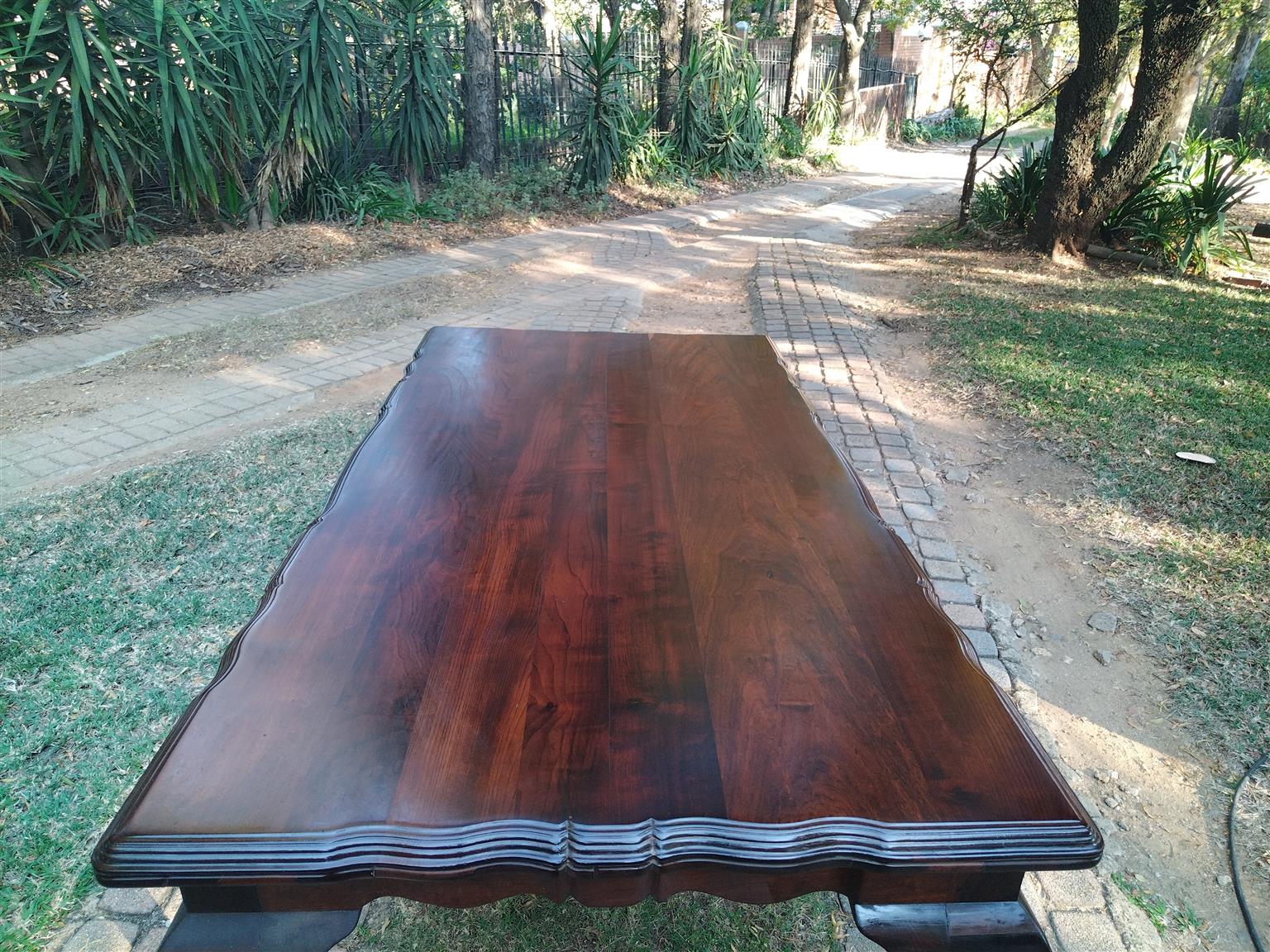 Antique table and chairs
