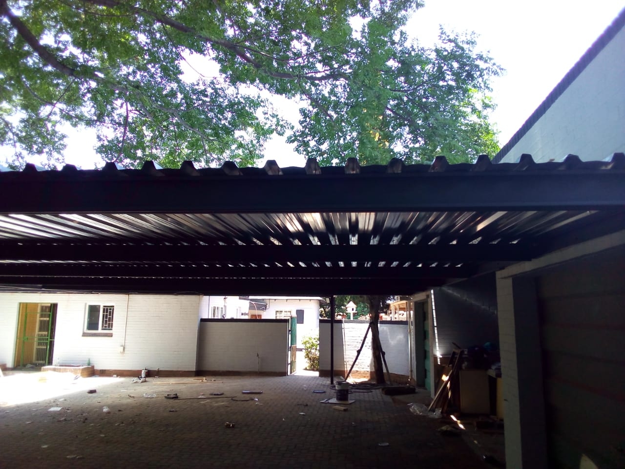 Steel Works Steel Carports Burglar Bars And Steel Screen Doors