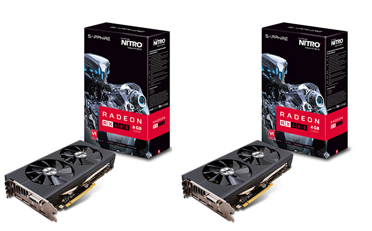 Sapphire Radeon RX 480 8GB GDDR5 HDMI -Brand New