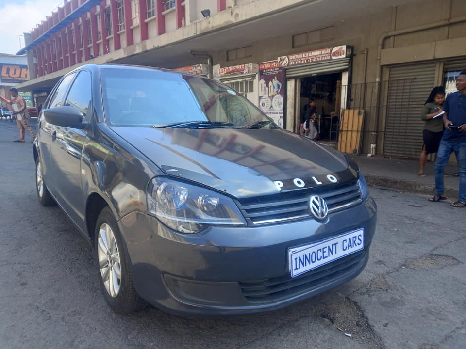 2015 VW POLO VIVO 1.4 PETROL, MANUAL TRANSMISSION, GREY COLOUR, MILEAGE 75000KM