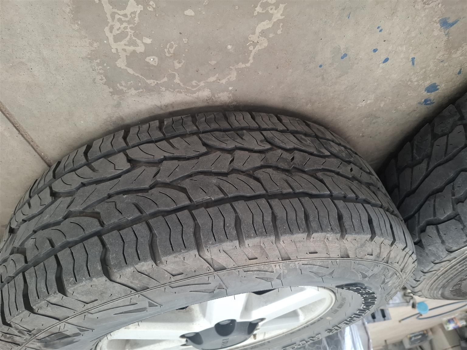 Isuzu mags and tyres - Private Seller Isuzu mags and tyres - Private Seller