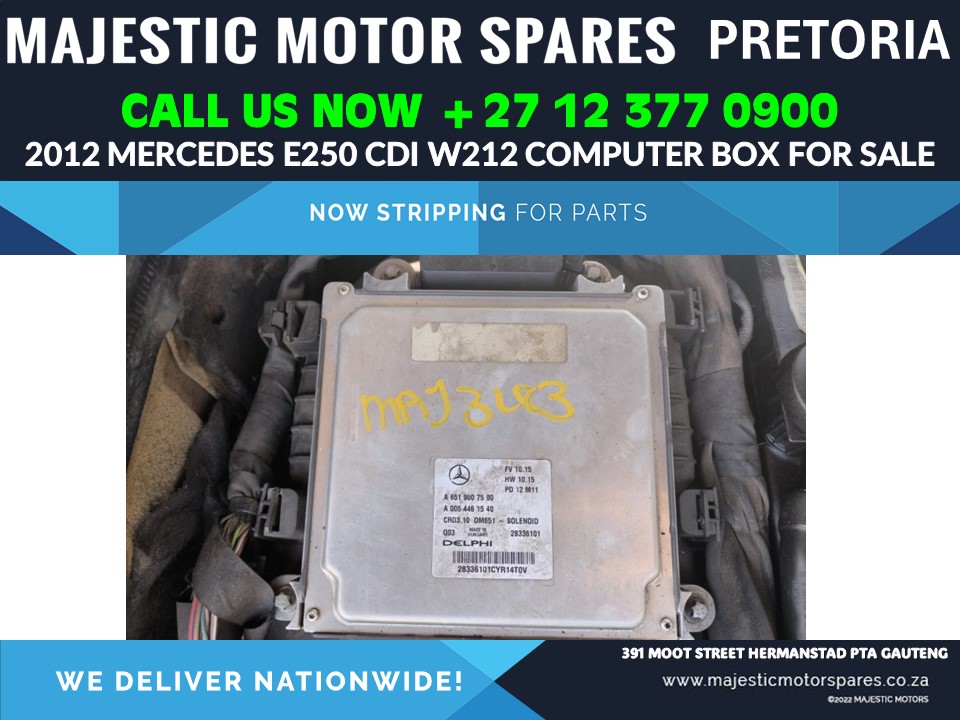 Mercedes E250 cdi W212 computer box for sale used - Private Seller Mercedes E250 cdi W212 computer box for sale used - Private Seller