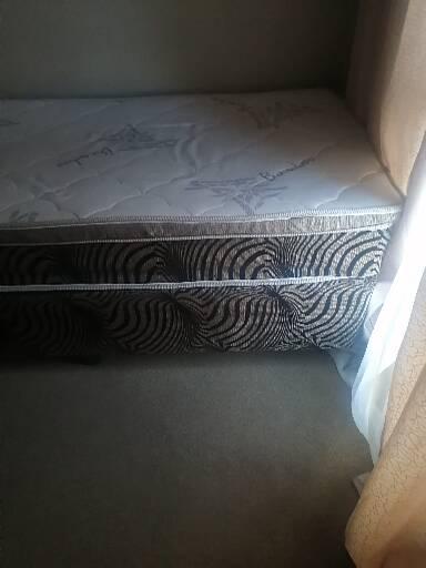 Am selling a single bed that was used only for two months in Midrand. 