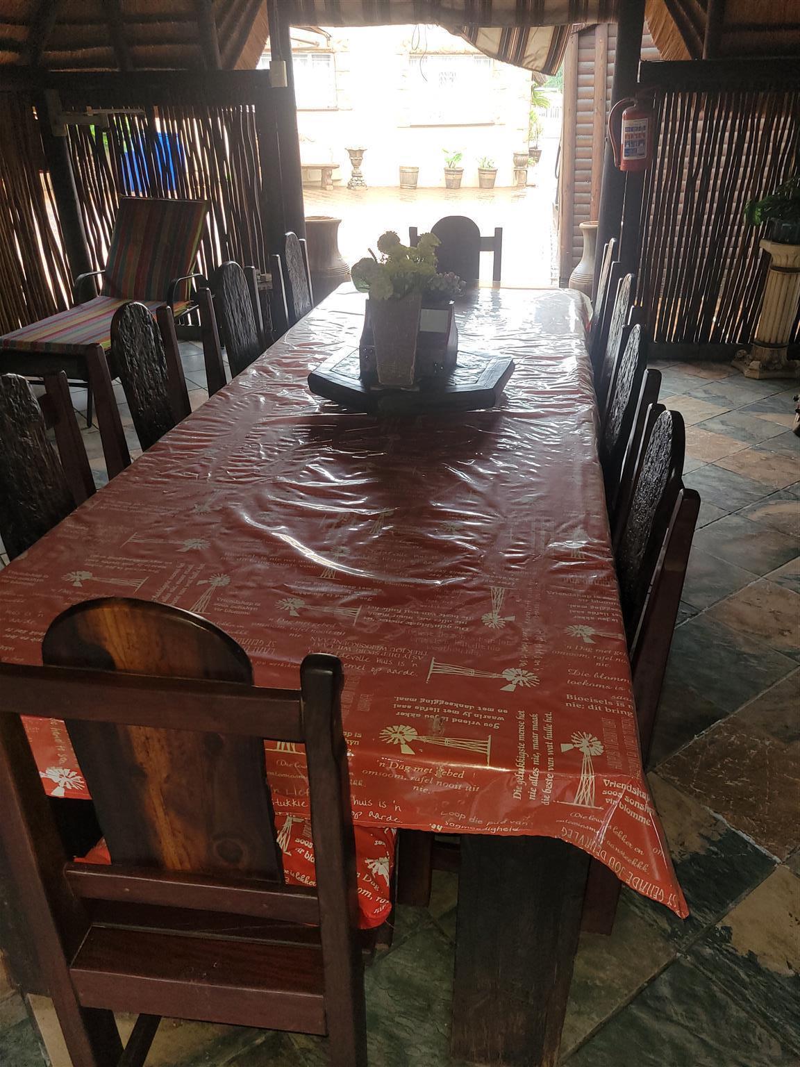 Big patio/ lapa set for sale