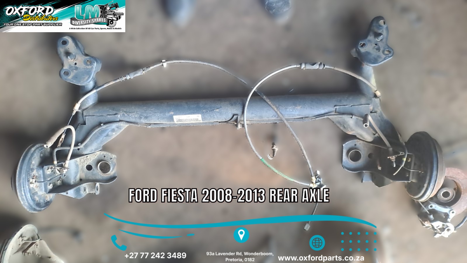 Ford Fiesta Axle rear for sale used 2008-2013 - Private Seller
