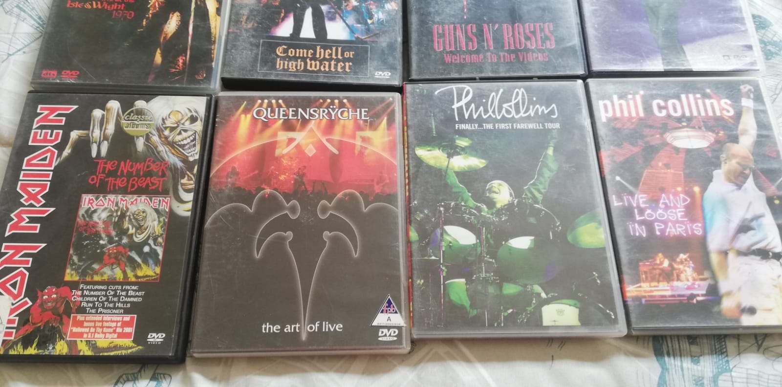 DVD player and music dvds