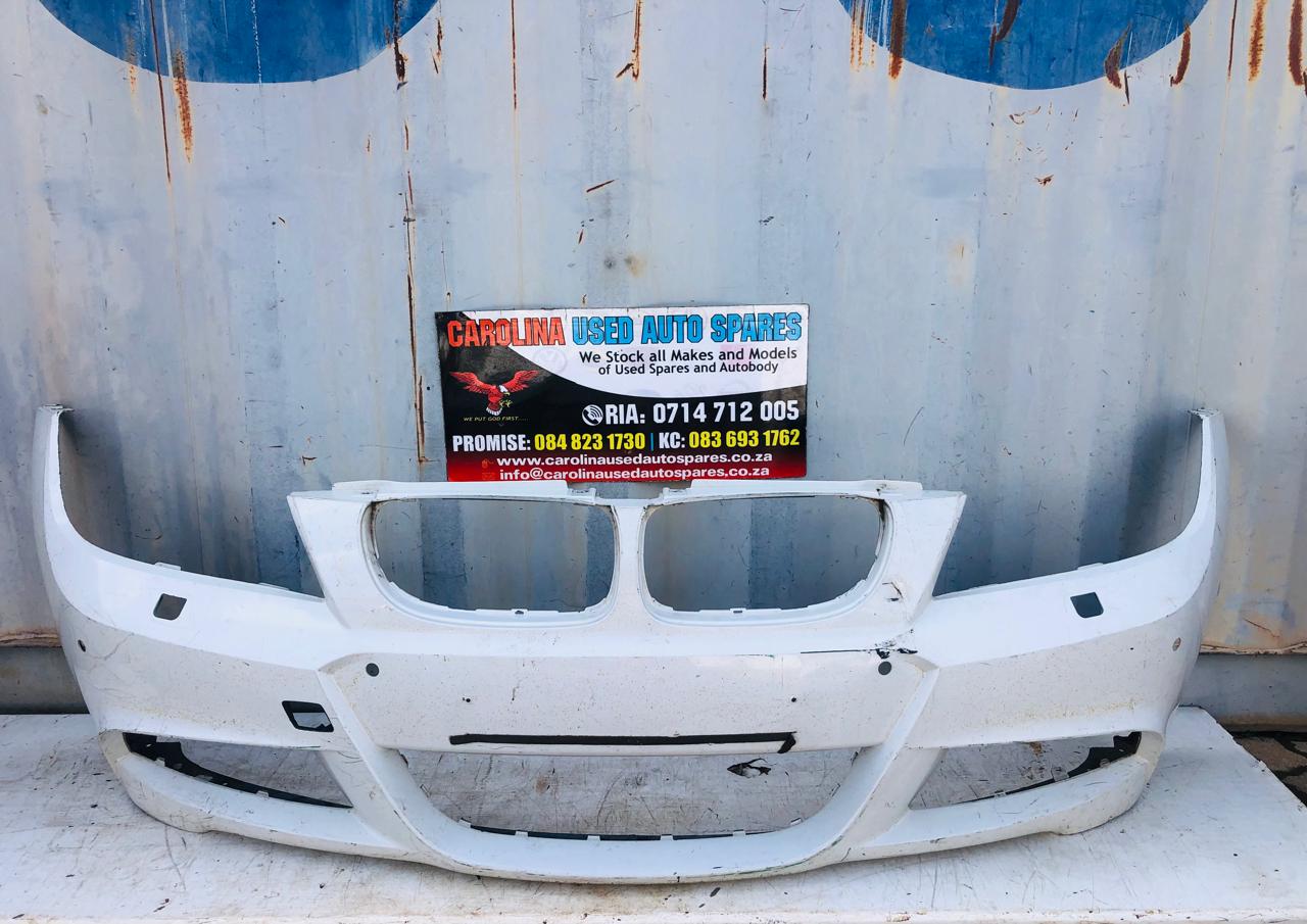 BMW E90 E91 3 series M-sport front bumper with pdc and washer holes (2008-2010) - Private Seller BMW E90 E91 3 series M-sport front bumper with pdc and washer holes (2008-2010) - Private Seller