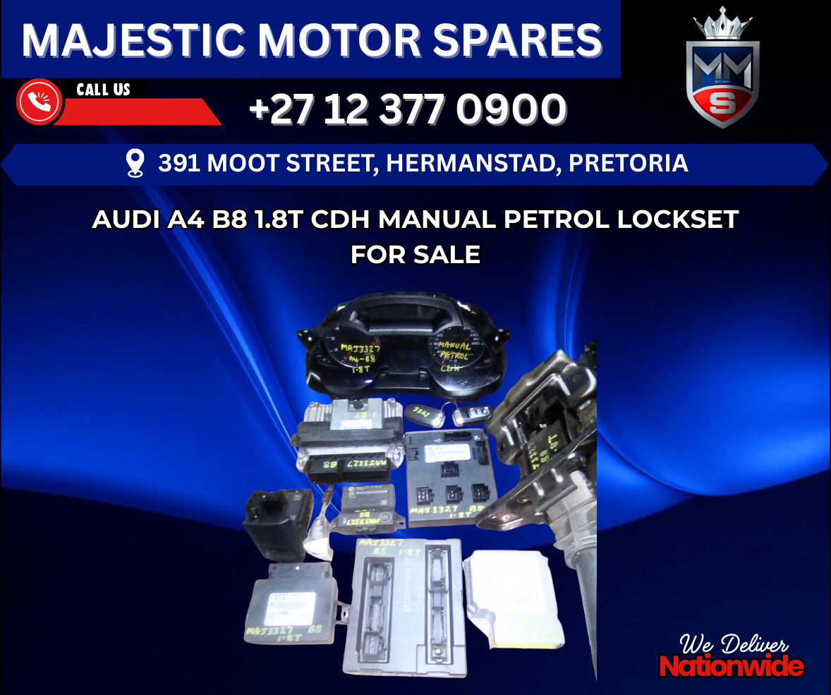 Audi A4 B8 1.8T CDH Lockset for Sale – Used - Private Seller