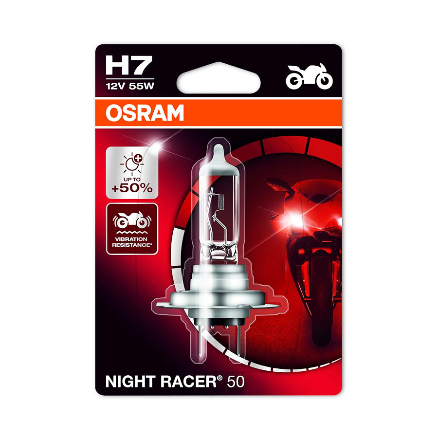 Osram Night Racer 110 Headlight Bulbs (H7) Osram Night Racer 110 Headlight Bulbs (H7)