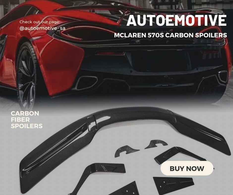 McLaren 570s Rear Carbon Fiber Spoiler - Private Seller McLaren 570s Rear Carbon Fiber Spoiler - Private Seller