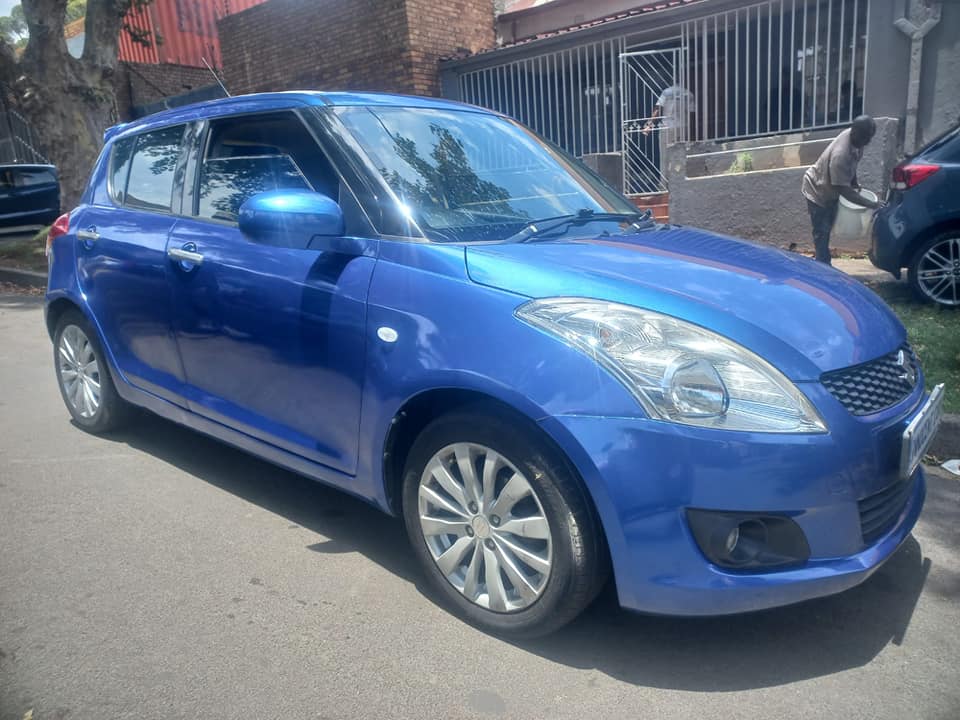 2013 SUZUKI SWIFT 1.4 SE PETROL, MANUAL, BLUE COLOR, MILEAGE 96000KMS,FULL SERVICE HI
