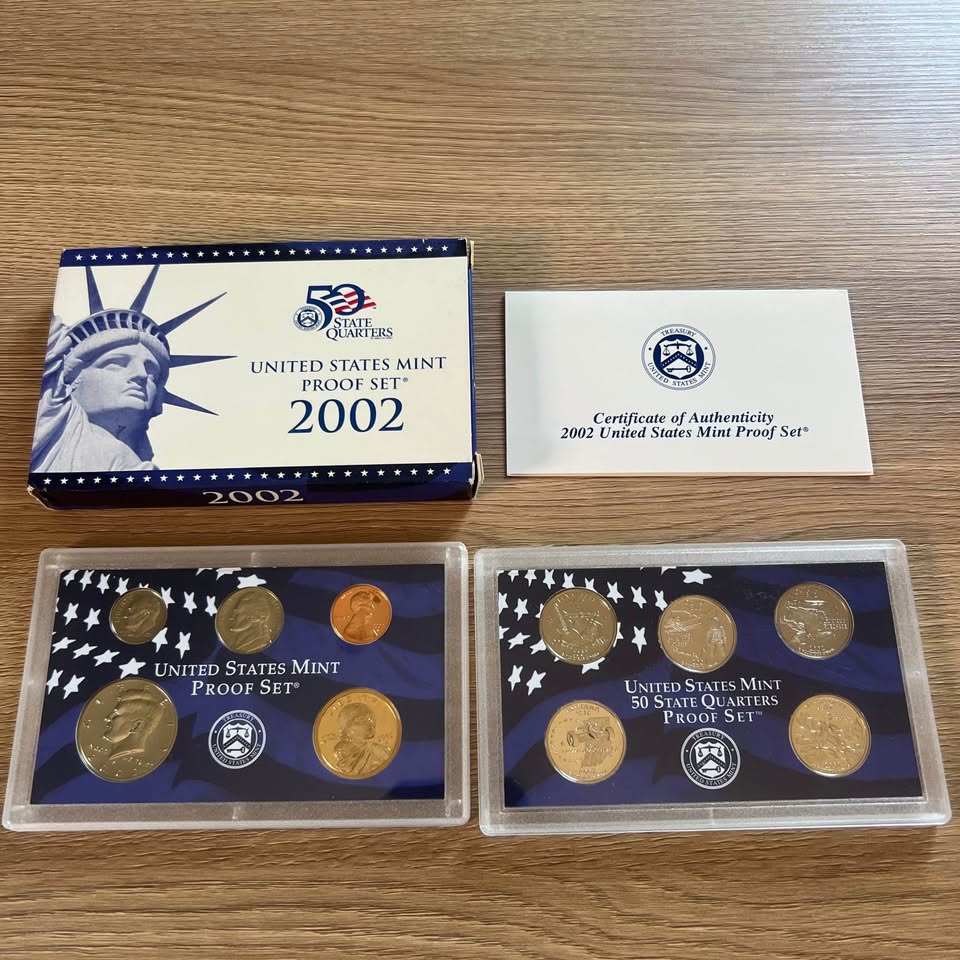 United States Mint Proof Set 2002