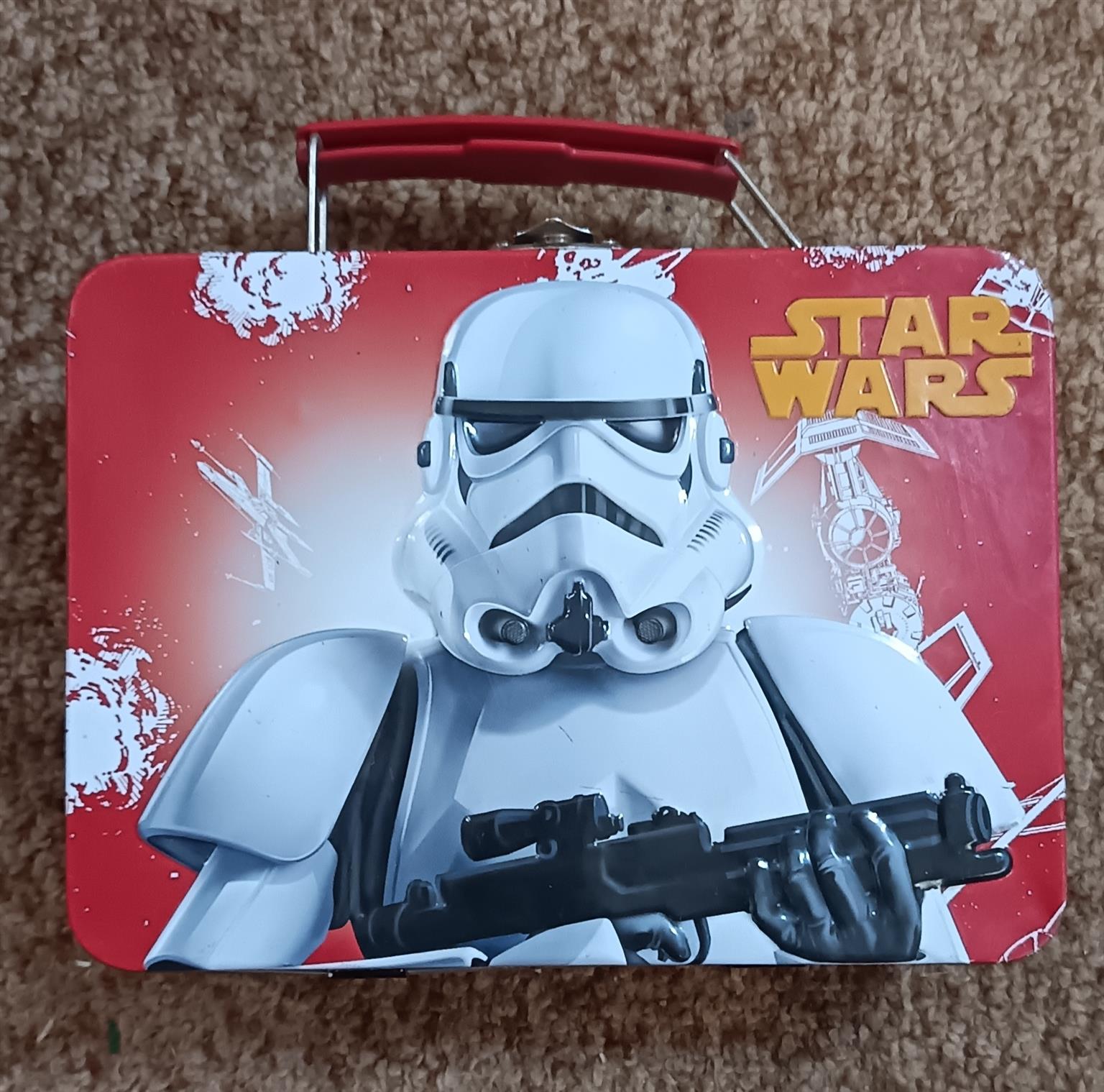 Star wars stormtrooper metal lunch box