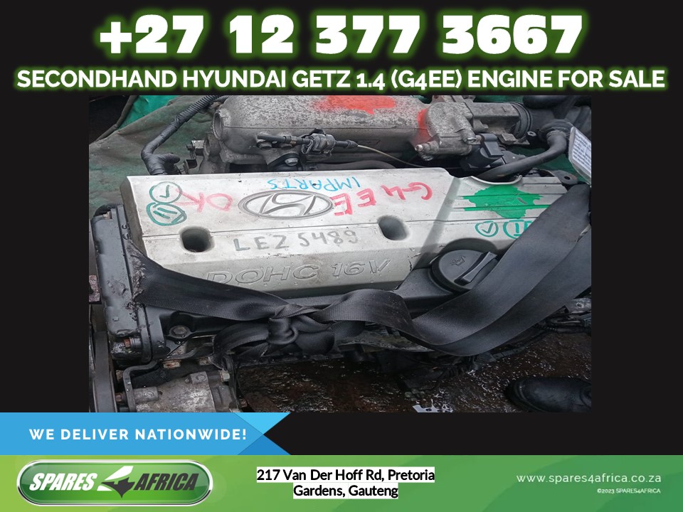Hyundai Getz 1.4 (G4EE) 2007 Model Engine For Sale - Private Seller Hyundai Getz 1.4 (G4EE) 2007 Model Engine For Sale - Private Seller