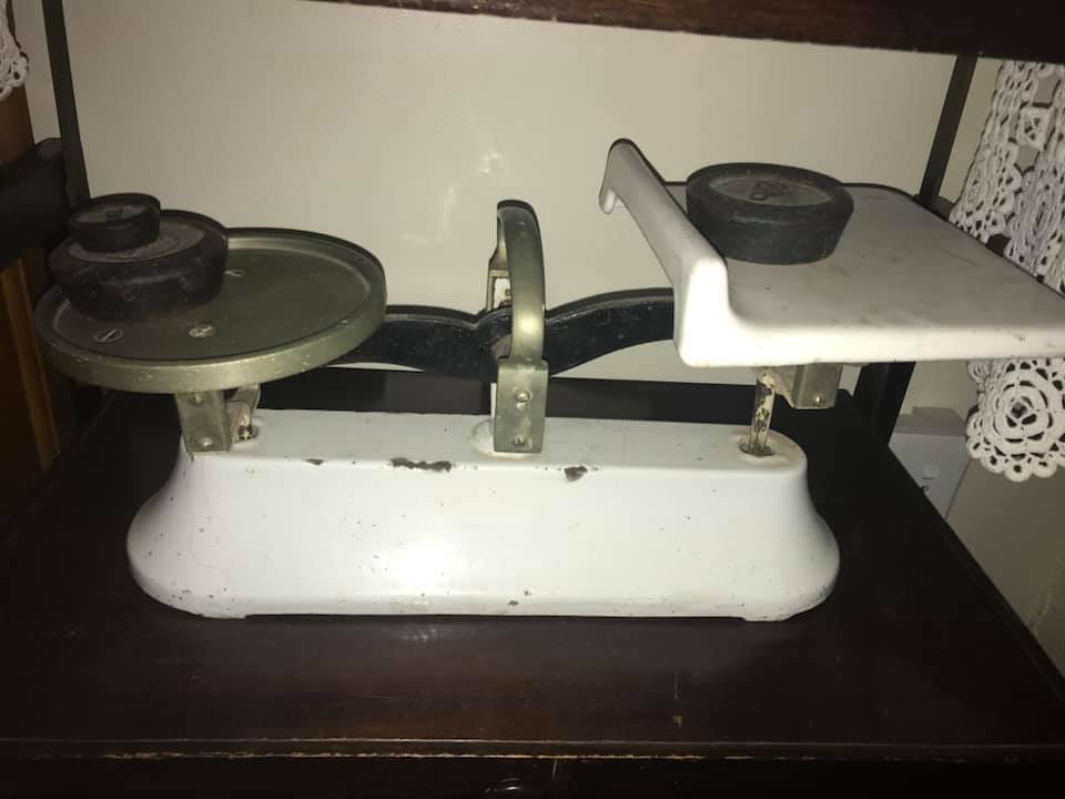 Antique scale from 1950’s