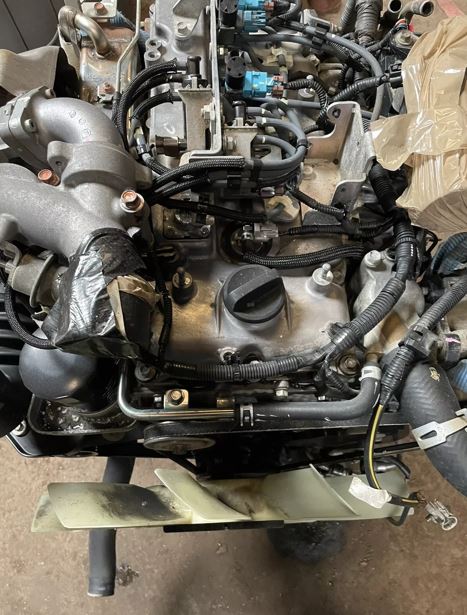 Isuzu D-TEC 250 4JK1 Engine