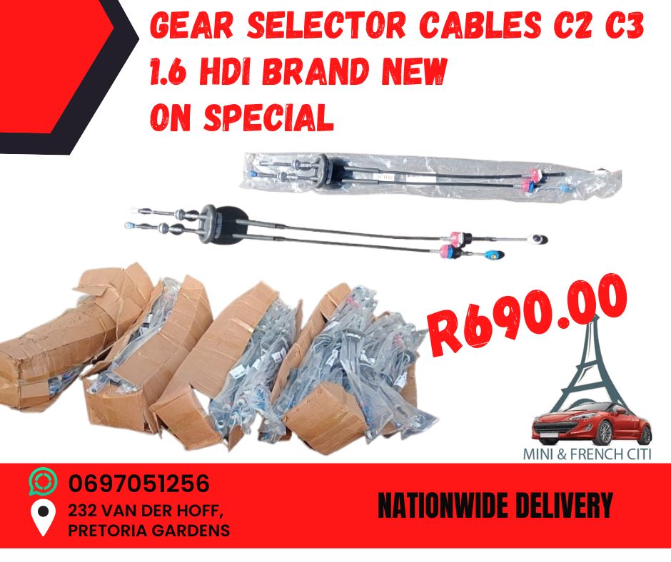 CITROËN C2 / C3 1.6 HDi GEAR SELECTOR CABLE FOR SALE ON SPECIAL!!
