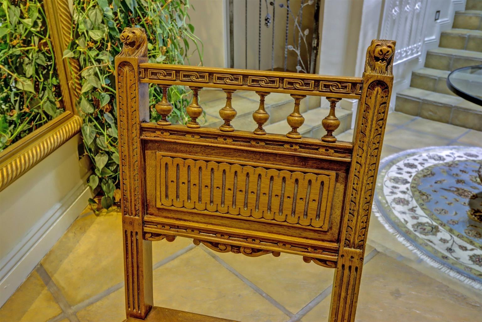 Antique hand crafted chairs