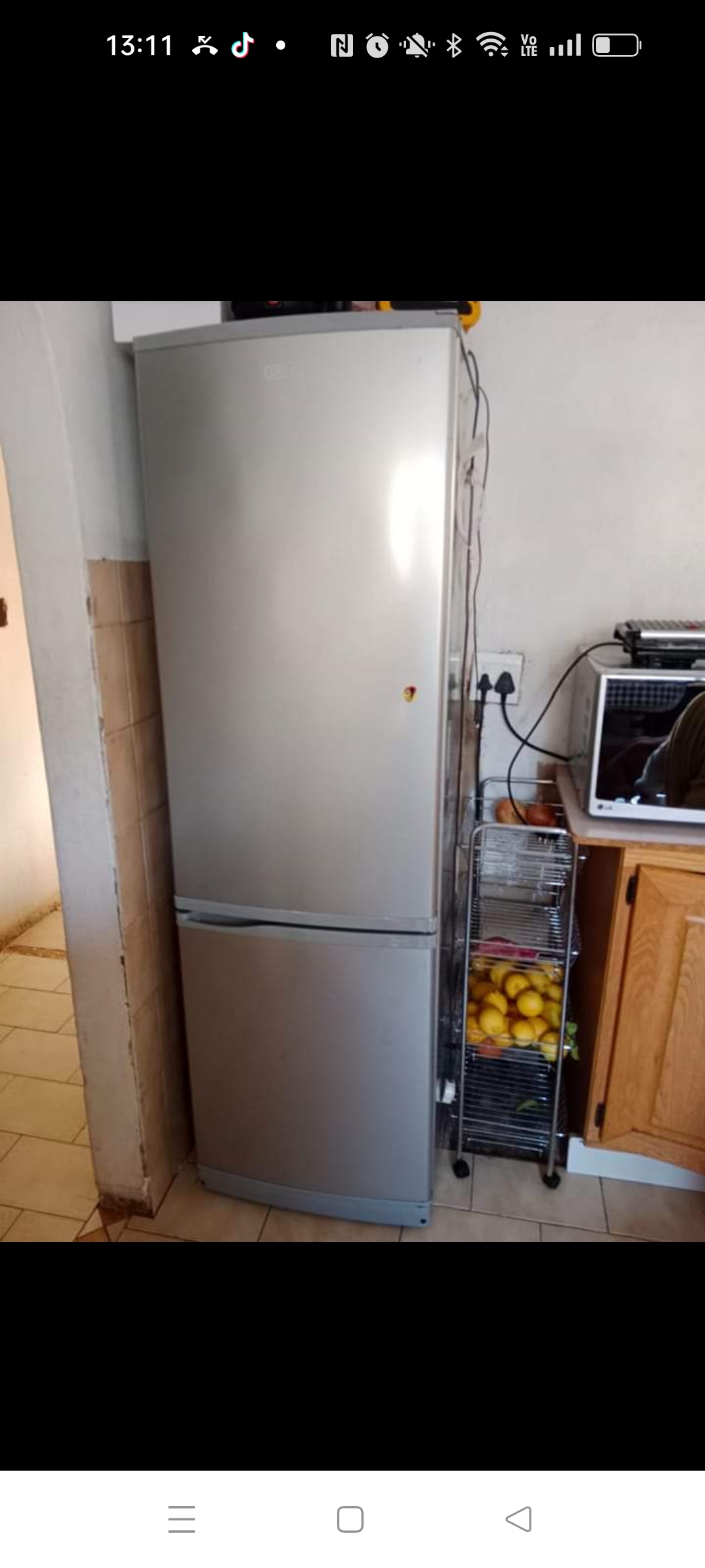 defy 200l fridge