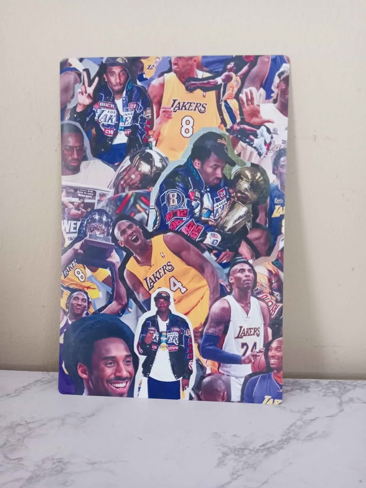 Kobe Bryant Aluminum Print (20cm x 30cm) – Customizable