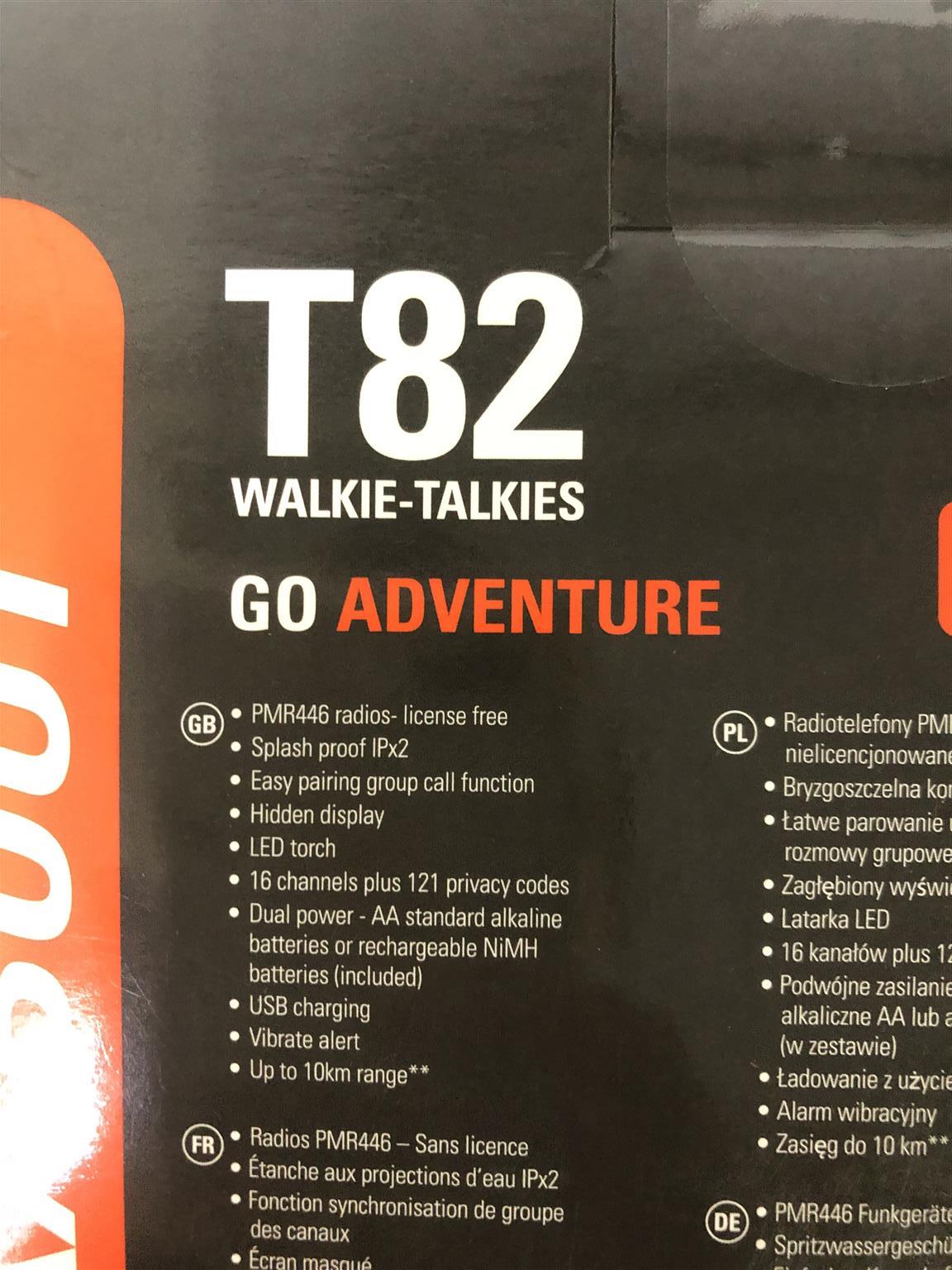 Walkie Talkie Motorola T82 - C033061963-1