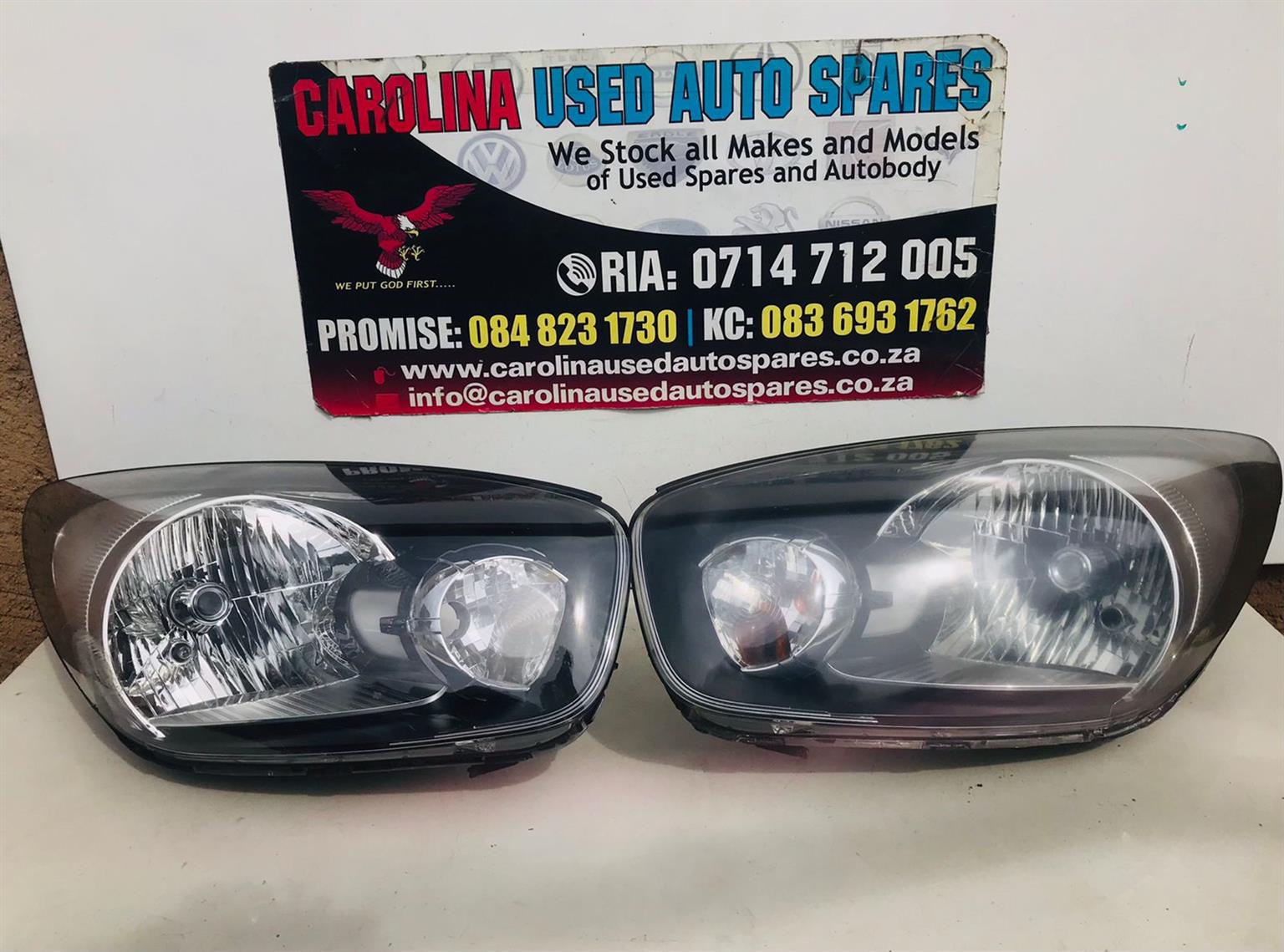 Kia Picanto left and right side headlights - Private Seller Kia Picanto left and right side headlights - Private Seller