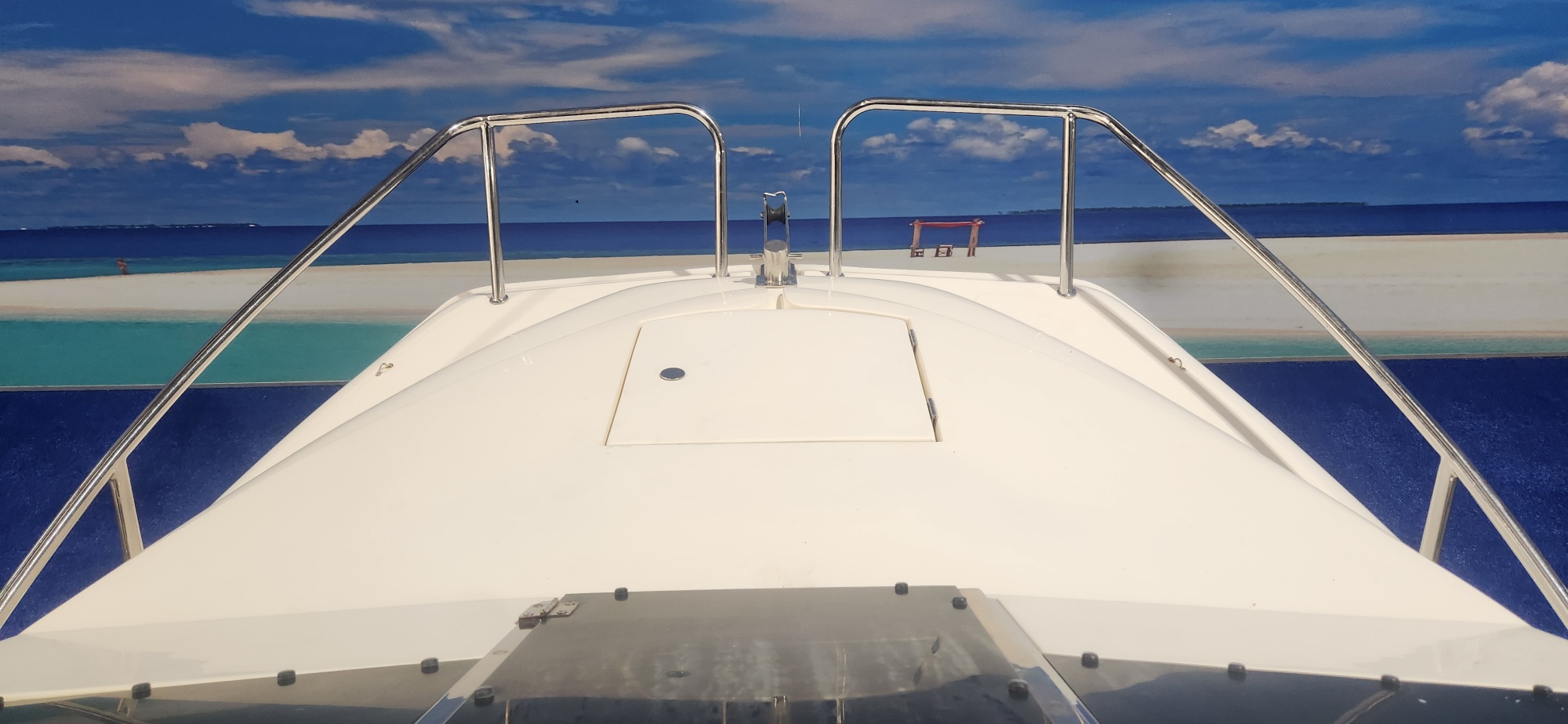 COBRA CAT 525 ON TRAILER 2 X 90 HP MERCURY
