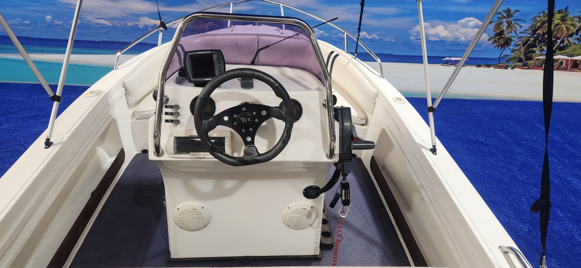 SWIFT 165 ON TRAILER 150 HP YAMAHA 2 STROKE