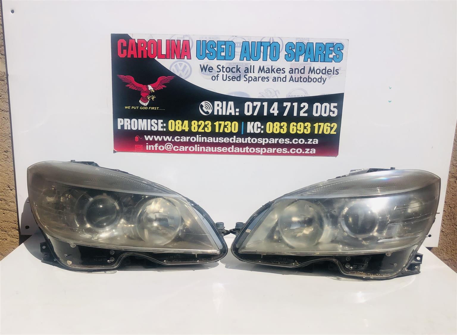 Mercedes Benz W204 preface standard headlights - Private Seller Mercedes Benz W204 preface standard headlights - Private Seller