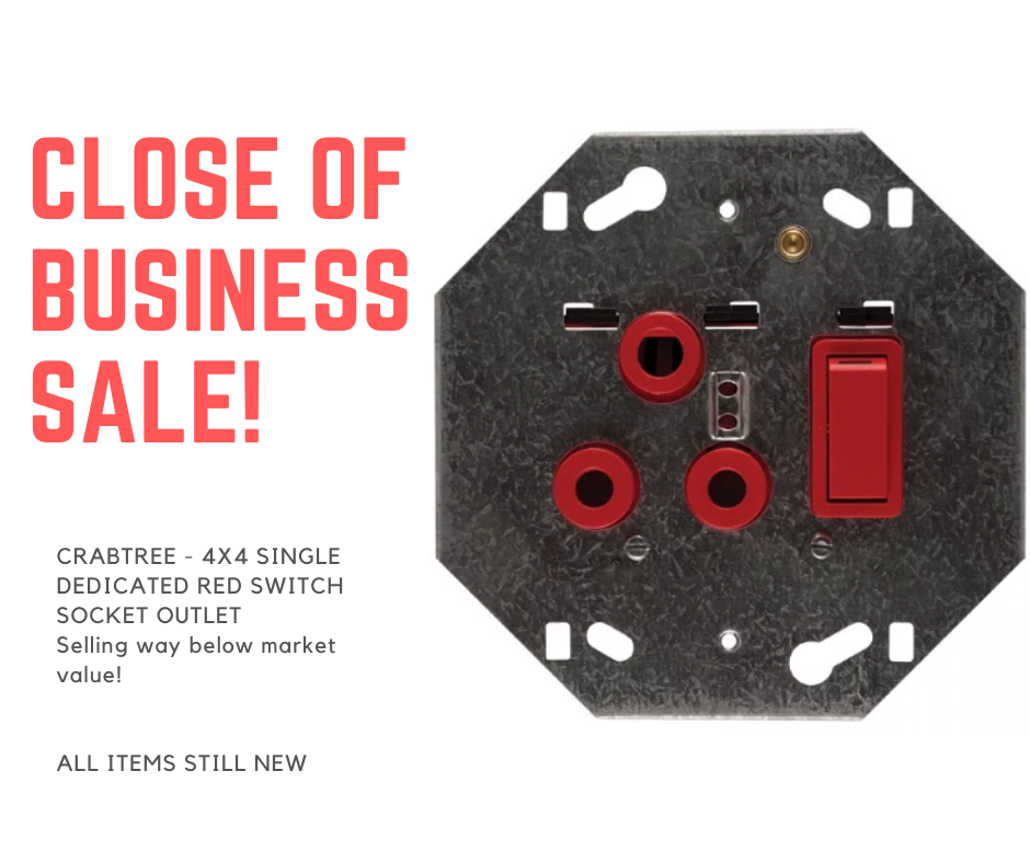 Red Dedicated Switch Socket Outlet- Plugs for sale